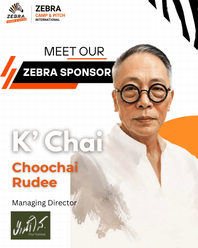 Zebra Camp & Pitch International 2026 sponsor poster 13